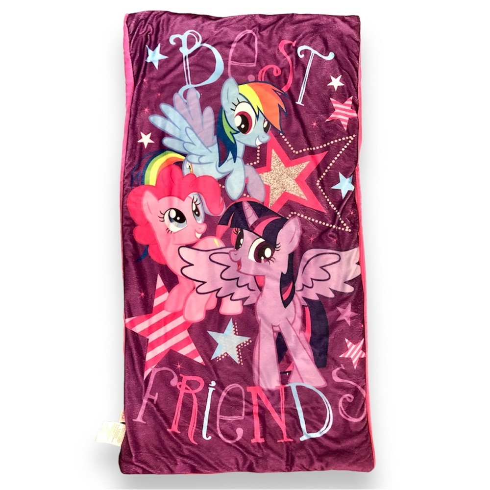 My Little Pony Sleeping Slumber Bag Purple MLP G4 FiM Best Friends Ponies Hasbro